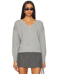 Пуловер с v-образным вырезом nova, серый Stitches & stripes