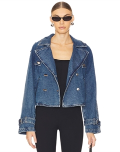 Куртка сирус, синий Steve madden