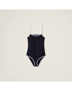 Технический сетчатый купальник, мультиколор Miu miu