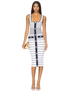 Трикотажное платье lyle Retrofete, белый