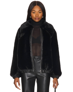 Куртка из зефрина, черный Steve madden