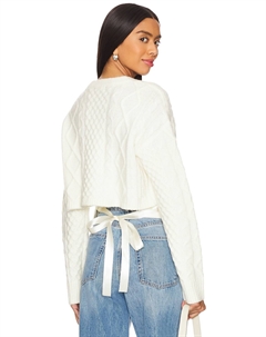 Свитер кесси, белый Steve madden