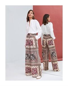 Рубашка с длинным рукавом, воротник на пуговицах и галстук, экрю Koton