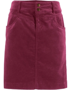 Юбка из эластичного вельвета, красный Bpc bonprix collection