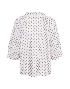 Блузка с коротким рукавом Blouse Janni, белый Kaffe