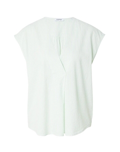 Блузка с коротким рукавом Blouse, светло-зеленый Esprit