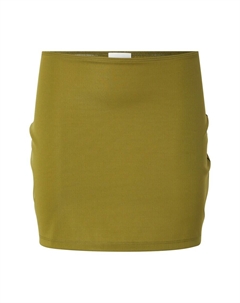 Юбка мини Skirt, оливковый About you x laura giurcanu