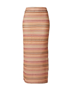 Юбка макси Skirt OBJISA ARTHINE, бежевый Object