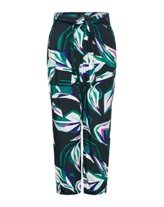 Тканевые брюки Loose fit Pants, зеленый Cecil