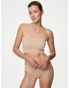 Бесшовный бюстгальтер-бандо без косточек, розовый кварц Marks & spencer