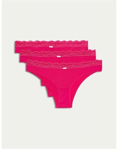 Пары бразильских трусиков, ярко-розовый Marks & spencer