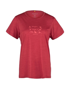 Рубашка из мериноса Women's Havmåse Merino 130 Tee, цвет Beauty Devold