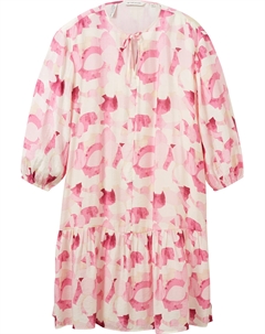 Платье PRINTED, разноцветный Tom tailor