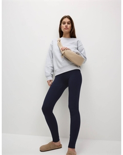 Леггинсы с высокой талией, темно-синий Marks & spencer