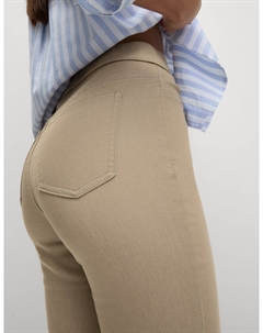 Джеггинсы с высокой талией, цвет Dark camel Marks & spencer