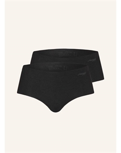 Комплект из 2 трусов на талии zero modal, черный Sloggi