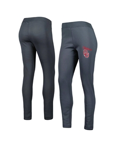 Женские леггинсы Concepts Sport Charcoal Oklahoma Earlys Upbeat Sherpa Unbranded