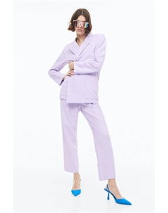 Брюки длиной до щиколотки, фиолетовый H&m