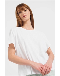 Боди с овальным вырезом горловины, белый Gap