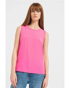 Укороченный топ с лиоцеллом, фуксия Gap