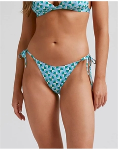Плавки бикини Calma с бантом и подкладкой, мультиколор Robin collection