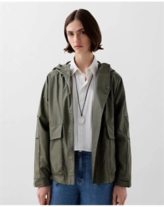 Женская хлопковая куртка с капюшоном, цвет Caqui Scalpers