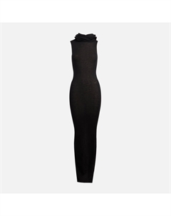 Платье Banded T Dress, черный Rick owens