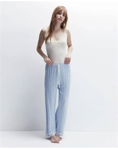 Цветочные брюки, голубой Сфера