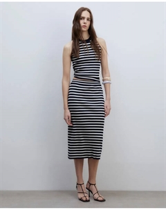 Длинная юбка-труба, тёмно-синий Сфера