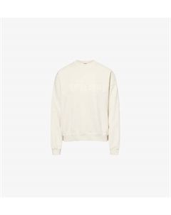 Свитшот Owners club из хлопкового джерси с флисовым логотипом, цвет oat milk Represent