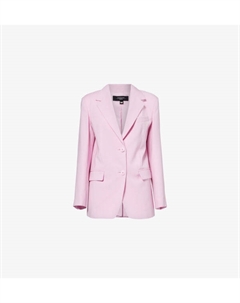 Однобортный шерстяной пиджак Materia, розовый Weekend max mara