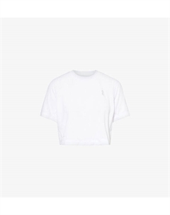 Укороченный топ Train-T с короткими рукавами, белый On running