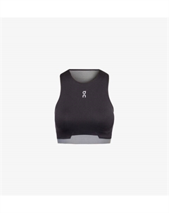 Спортивный бюстгальтер Train 2-в-1 из эластичной ткани, черный On running