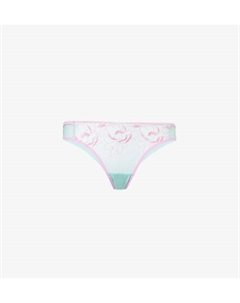 Бразильские сетчатые трусы Marta с цветочной вышивкой, цвет floral emb Dora larsen