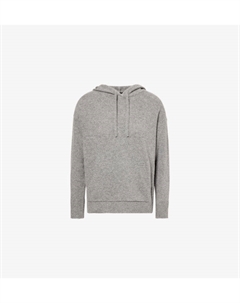 Трикотажная толстовка с капюшоном Scenico с карманом-кенгуру, серый Weekend max mara