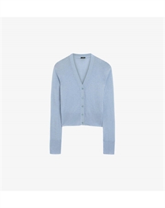 Кашемировый кардиган Cashair с v-образным вырезом, цвет faded sky Joseph