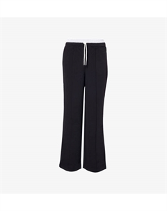 Брюки прямого кроя Bianca средней посадки из ткани, черный 4th & reckless