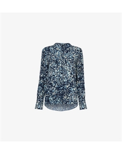 Сатиновая рубашка с леопардовым узором, цвет multi-coloured Whistles