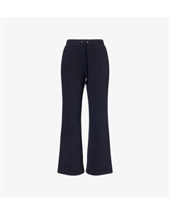 Спортивные брюки свободного кроя из хлопчатобумажной ткани с прямыми штанинами, синий Frame