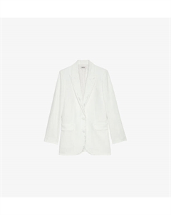 Блейзер Viva из эластичной ткани, украшенный стразами, цвет judo Zadig&voltaire