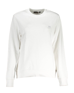 Белый хлопковый женский свитер Napapijri