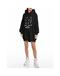 Платье с длинным рукавом W9057A.000.22706, черный Replay