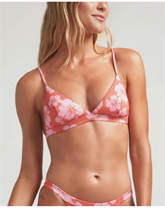 Треугольный бикини-топ Maui с люрексом и съемными поролоновыми вставками, мультиколор Robin collection