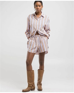 Женские свободные шорты с карманами, светло-розовый Replay