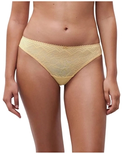 Кружевные стринги Origins line, жёлтый Chantelle