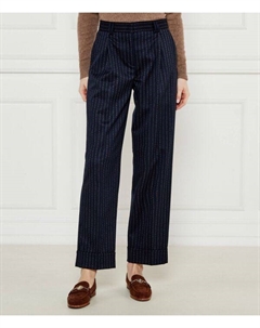 Штаны Cablo Flare Fit, синий Max&co