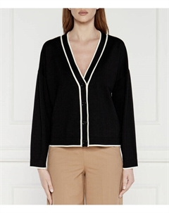 Кофта женская на пуговицах, черный Boss