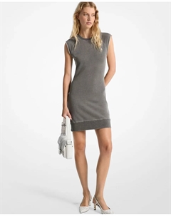 Платье из хлопка без рукавов, серый Michael michael kors