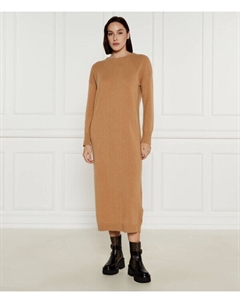 Платье шерстяное, коричневый Liu jo