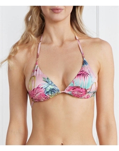 Верх бикини треугольной формы, мультиколор Guess